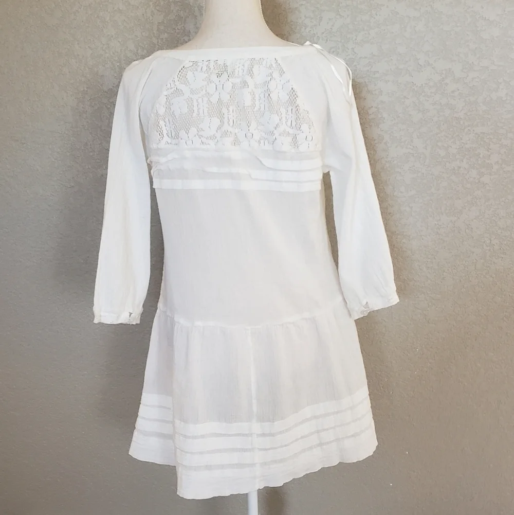Free people tunic button up